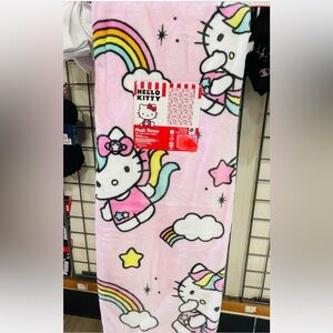 Hello Kitty Unicorn Throw Blanket